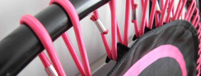 Roze Rebounder - fitnesstrampoline