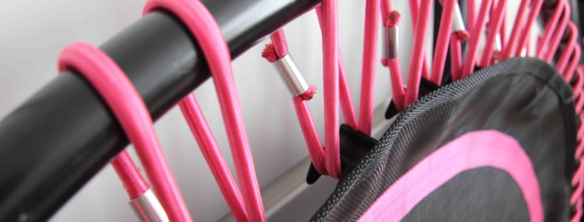 Roze Rebounder - fitnesstrampoline