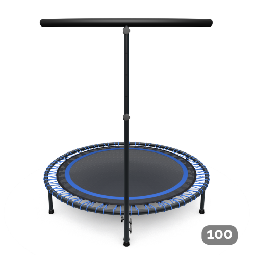 precedent Verstelbaar Afhankelijk Mini trampoline blauw 100 cm | Springen voor jong en oud - Flexbounce