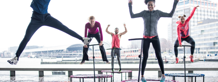 Flexbounce trampoline oefeningen