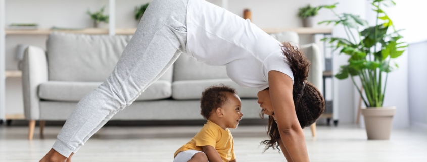 zwangerschap fitness trampoline